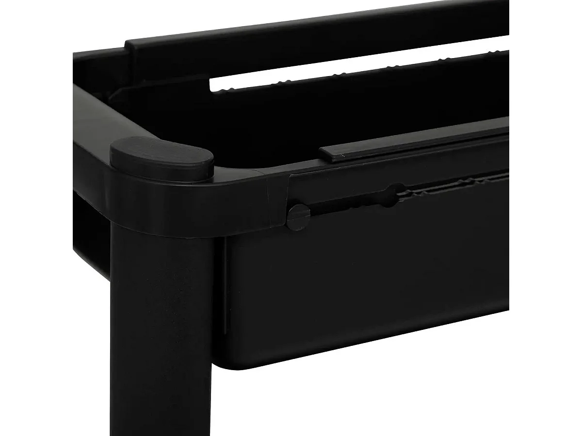 Desserte de Cuisine Extensible "Resserre" 78cm Noir