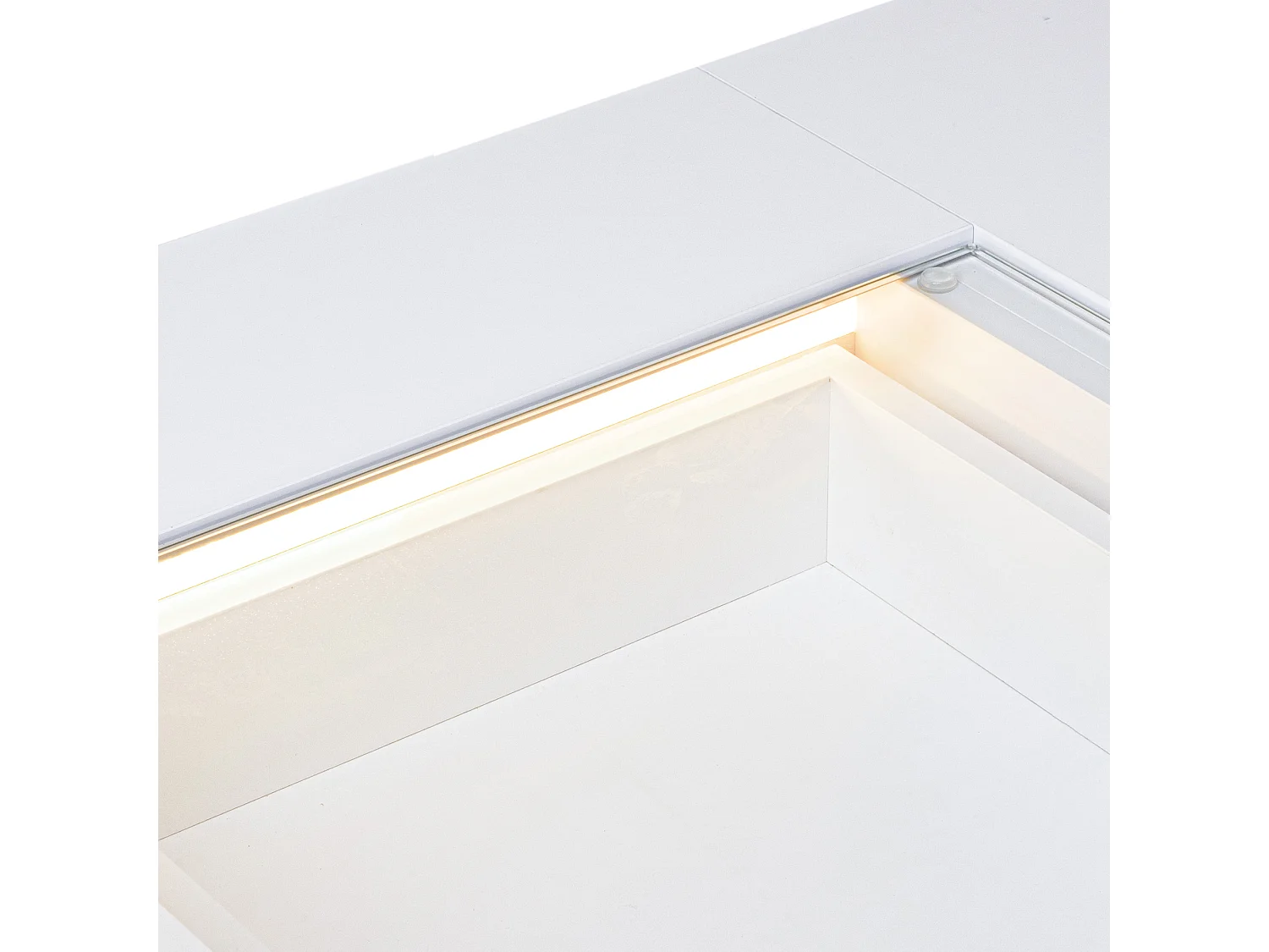 Coiffeuse LED 6 Tiroirs Blanco 92 x 55 x 81 cm