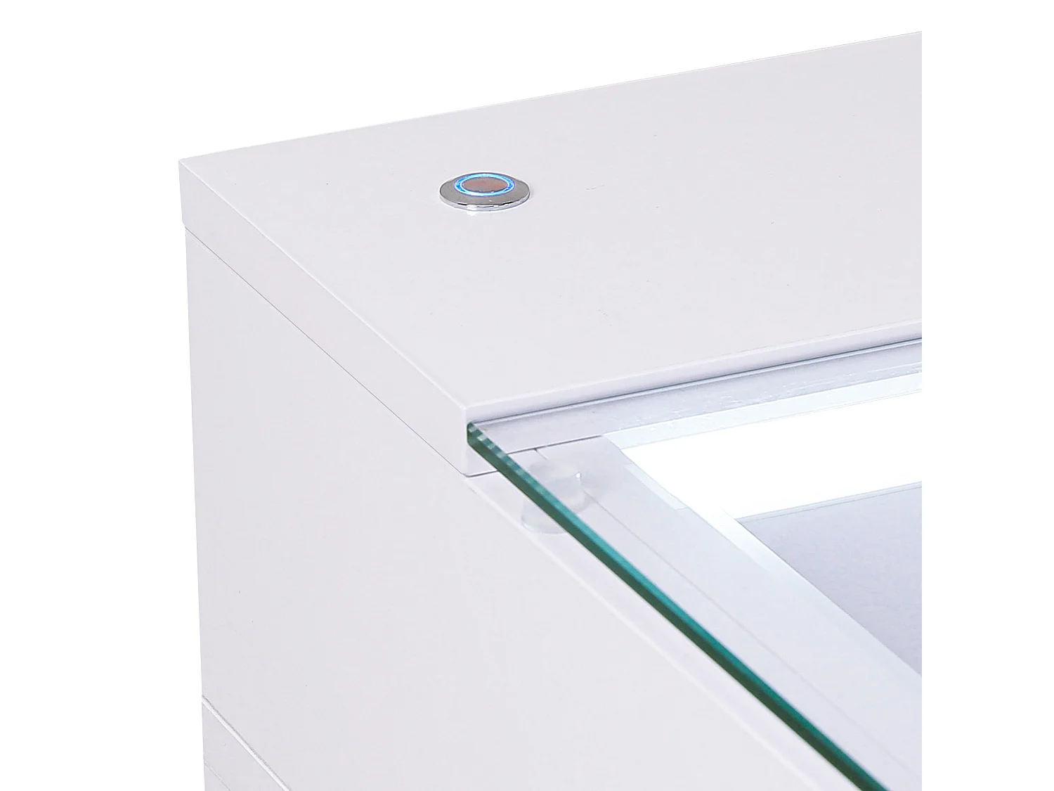 Coiffeuse LED 6 Tiroirs Blanco 92 x 55 x 81 cm