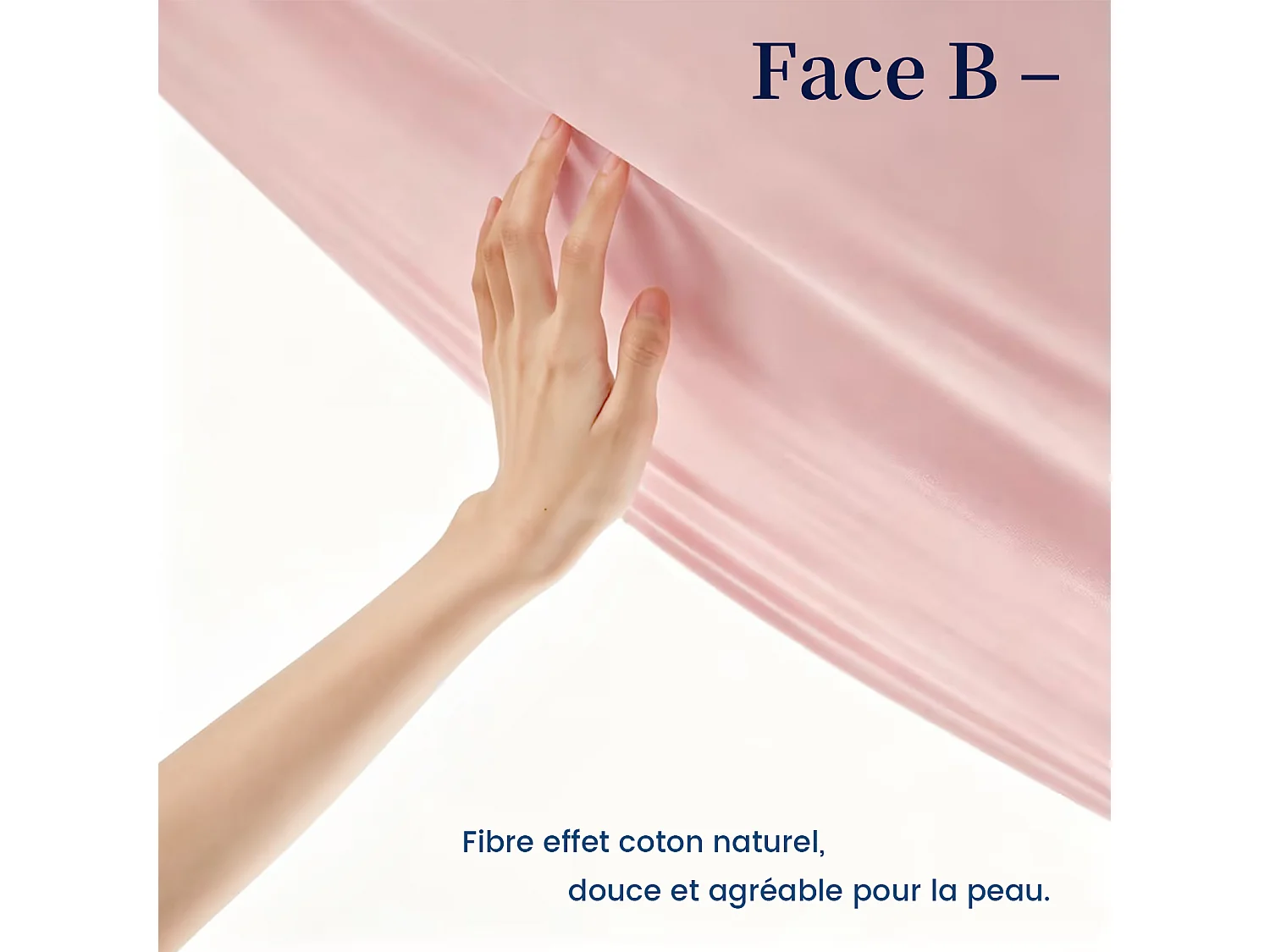 CHICASA Couette légère à technologie rafraîchissante, 200×200 cm, antibactérienne et lavable, couleur rose