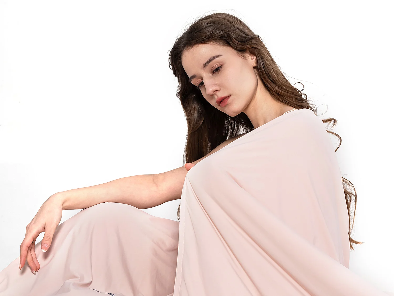 CHICASA Piumino leggero con tecnologia rinfrescante, 155 × 220 cm, antibatterico e lavabile, colore rosa