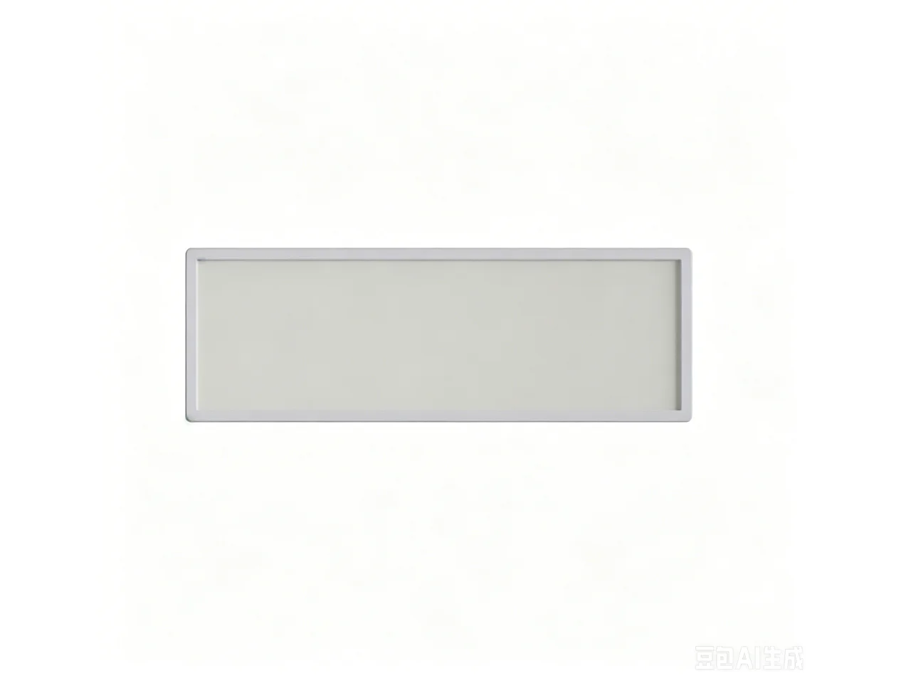 Nettlife – LED-Panel 58x20 RGB dimmbar 22W weiß Klasse C