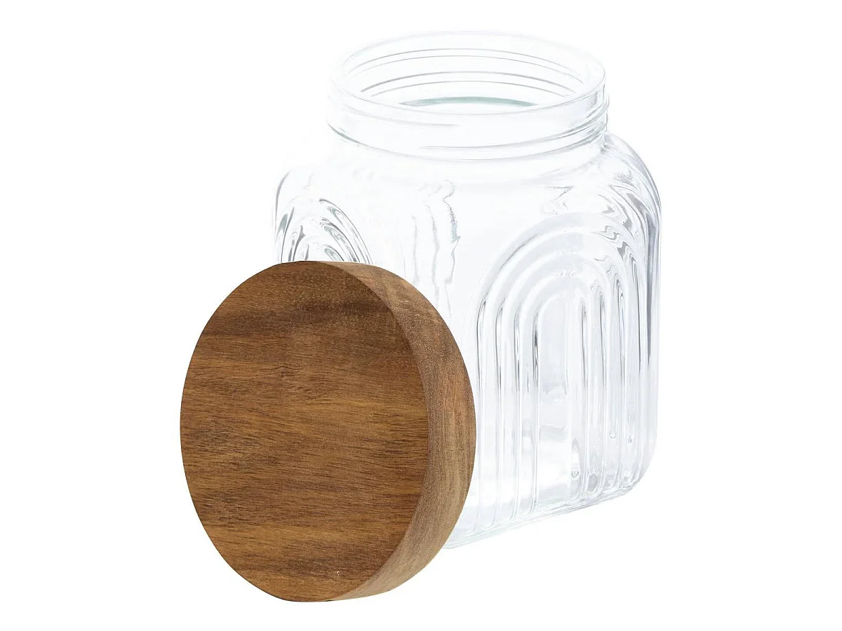 Bocal de Conservation en Verre "Arche" 1L Transparent