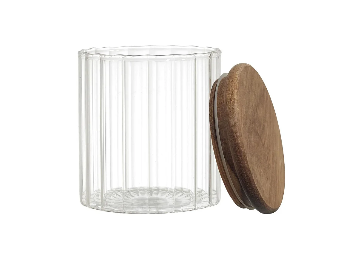 Bocal de Conservation en Verre "Jim" 50cl Transparent