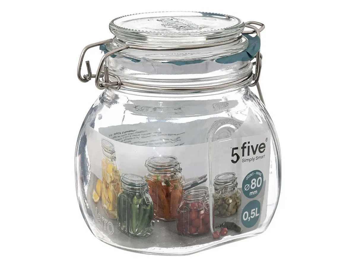 Bocal en Verre Gradué "Jarro" 500ml Transparent