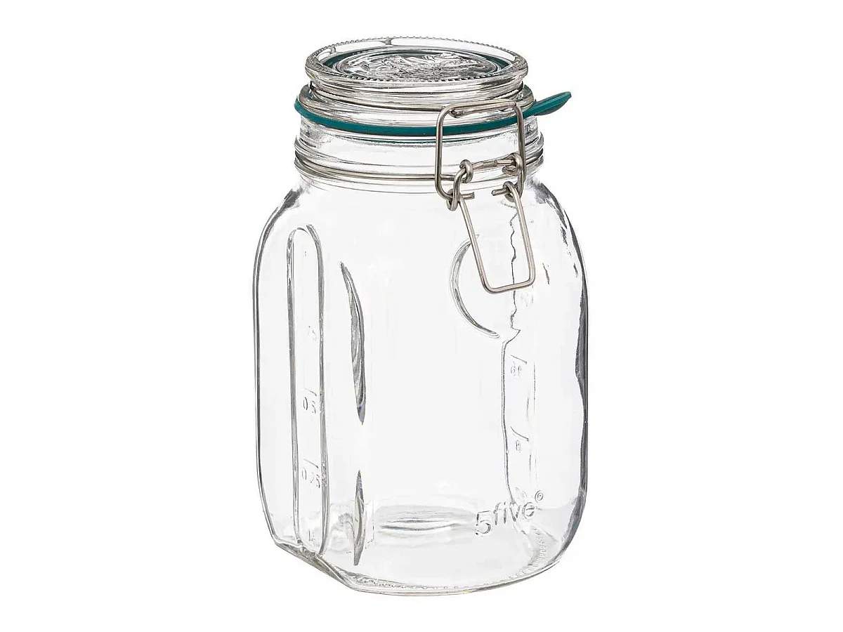 Bocal en Verre Gradué "Jarro" 1L Transparent