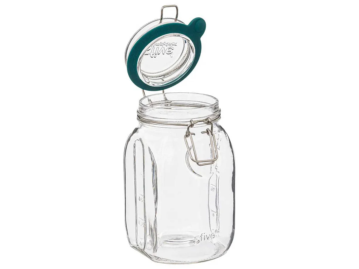 Bocal en Verre Gradué "Jarro" 1L Transparent