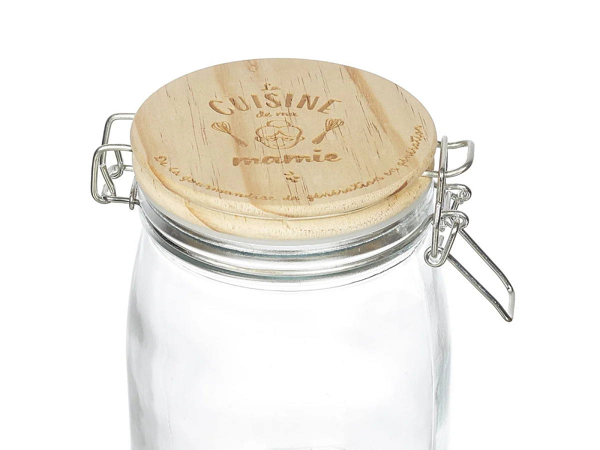 Bocal de Conservation "Mamie Lily" 0,75L Transparent
