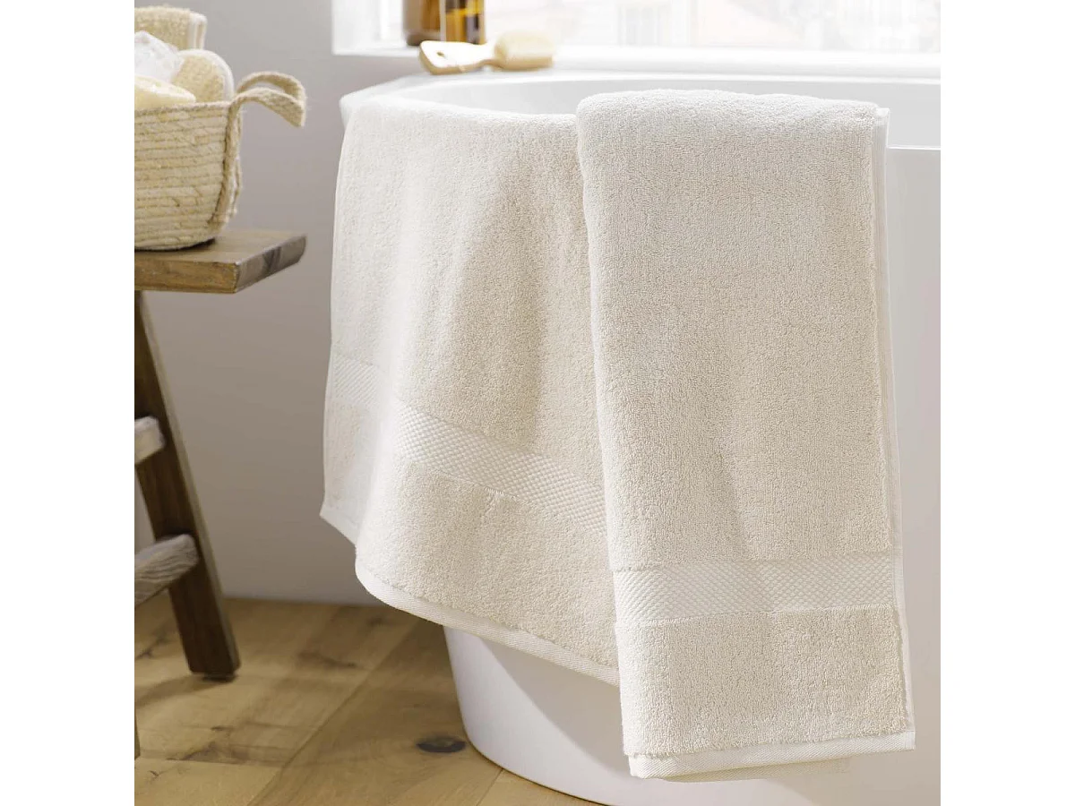 Drap de Bain "Elegance" 90x150cm Sable