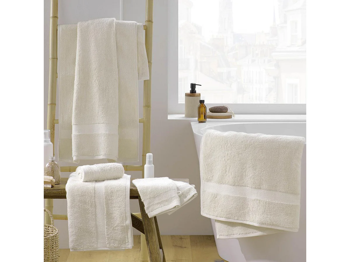 Drap de Bain "Elegance" 90x150cm Sable