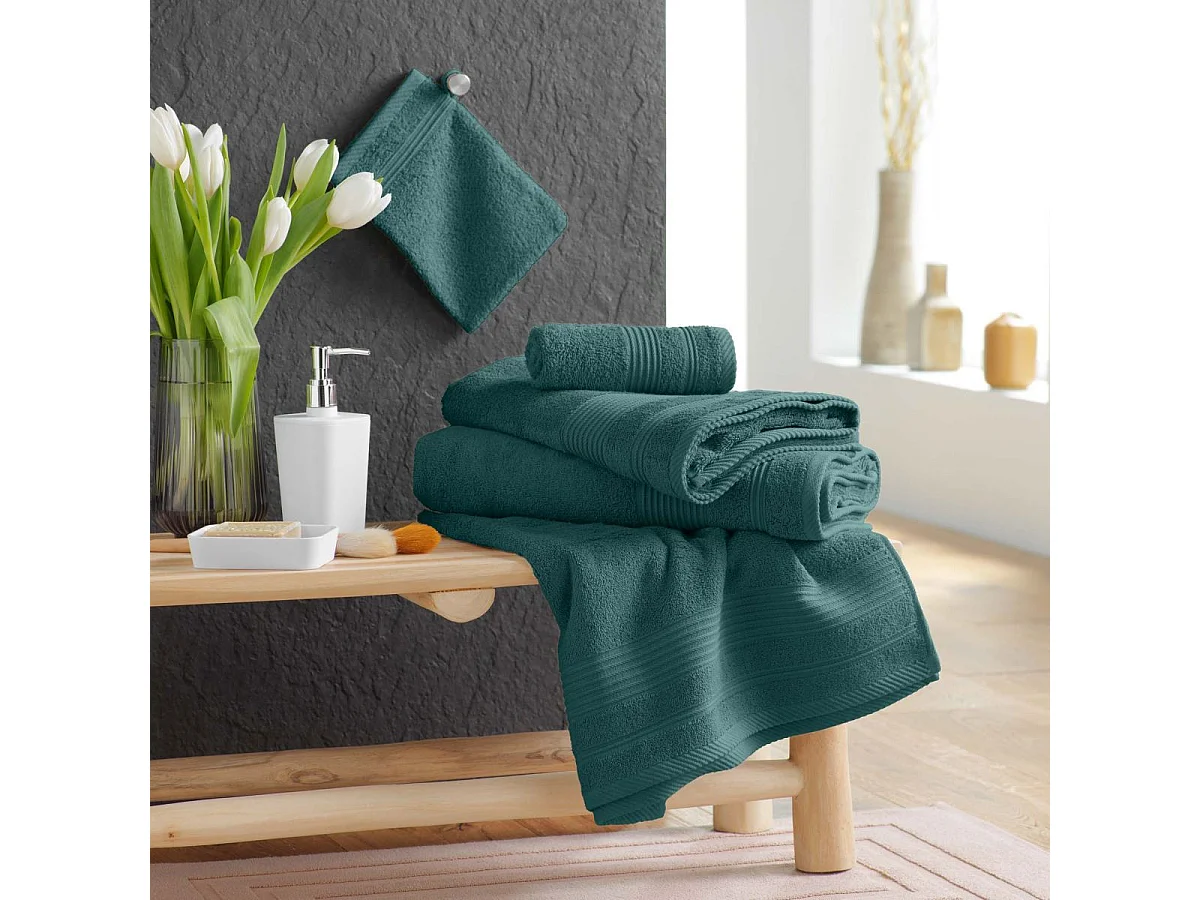 Serviette de Toilette "Tendresse " 50x90cm Orage