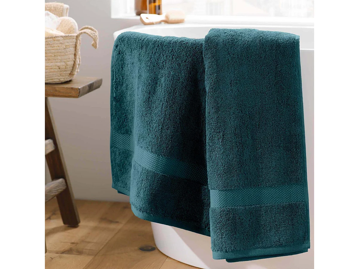 Drap de Bain "Elegance" 90x150cm Bleu