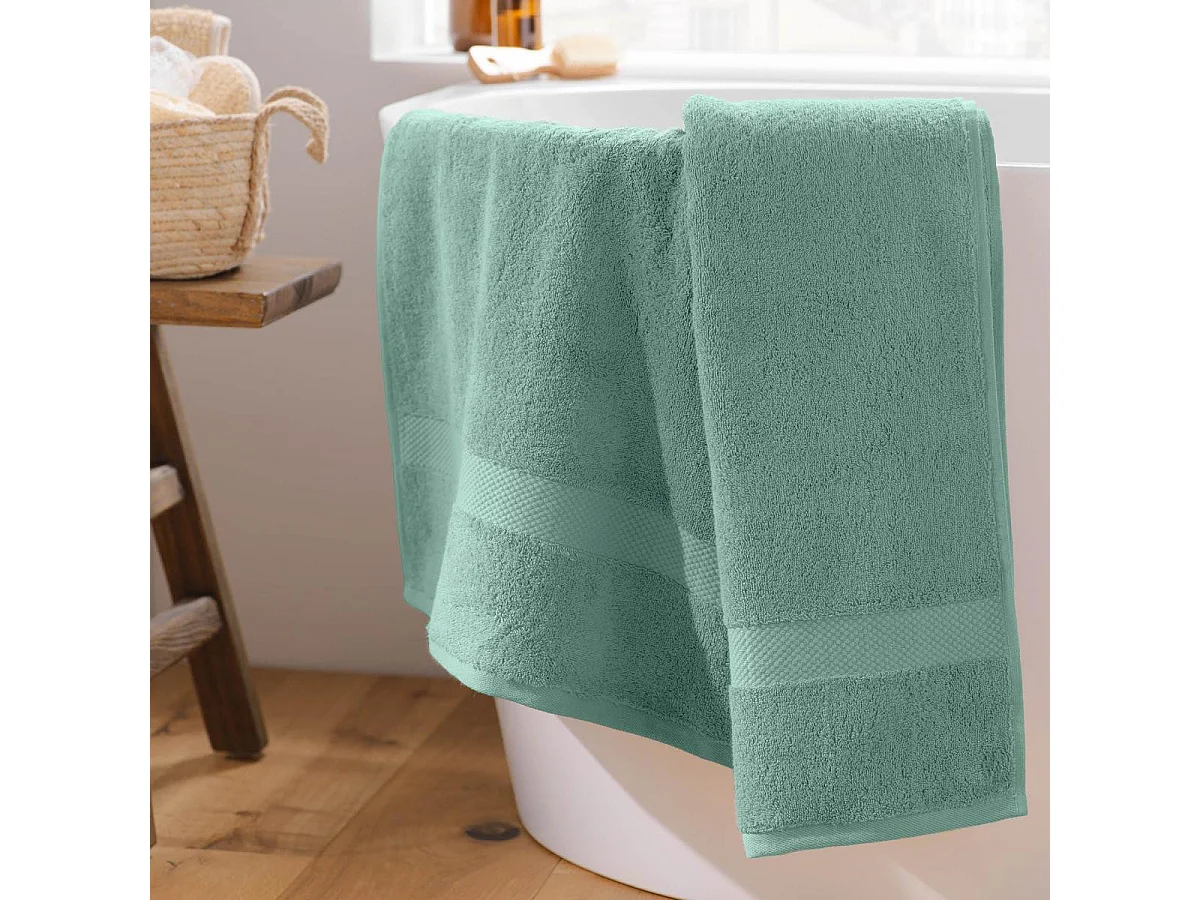 Drap de Bain "Elegance" 90x150cm Céladon
