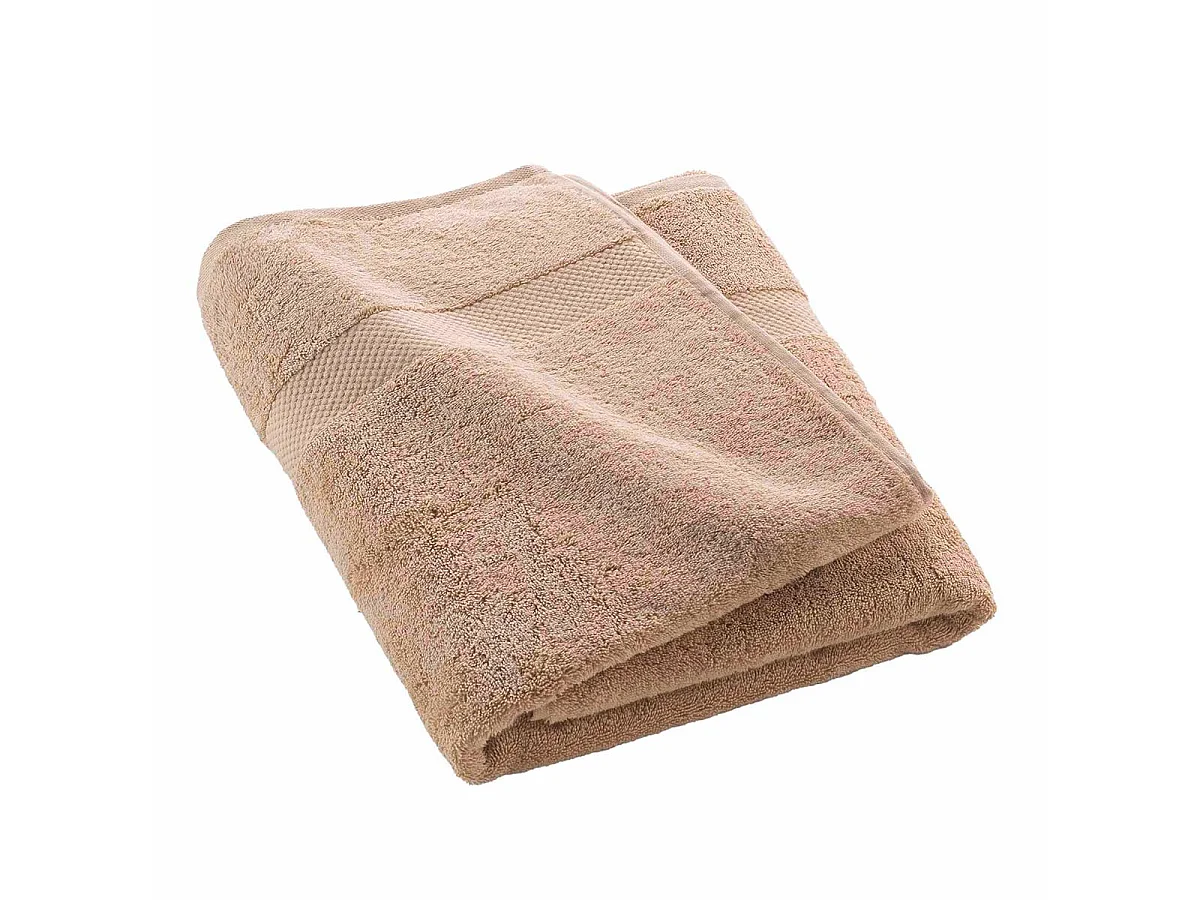 Drap de Bain "Elegance" 90x150cm Noisette