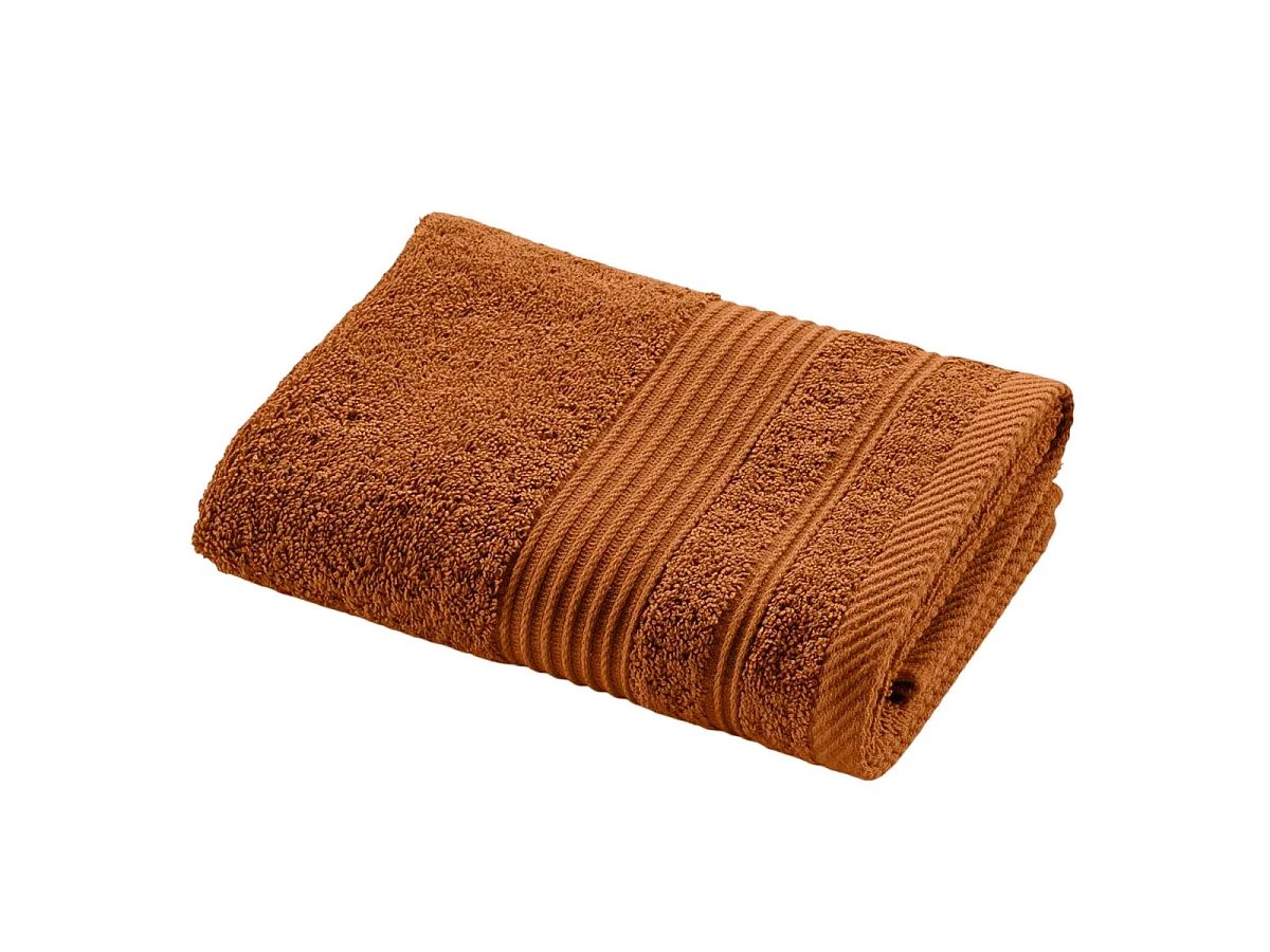Serviette de Toilette "Tendresse " 50x90cm Caramel