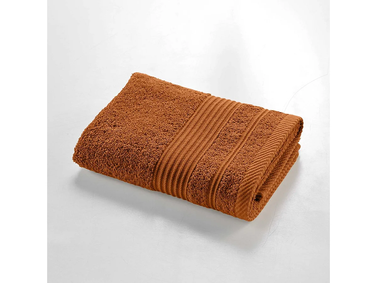 Serviette de Toilette "Tendresse " 50x90cm Caramel