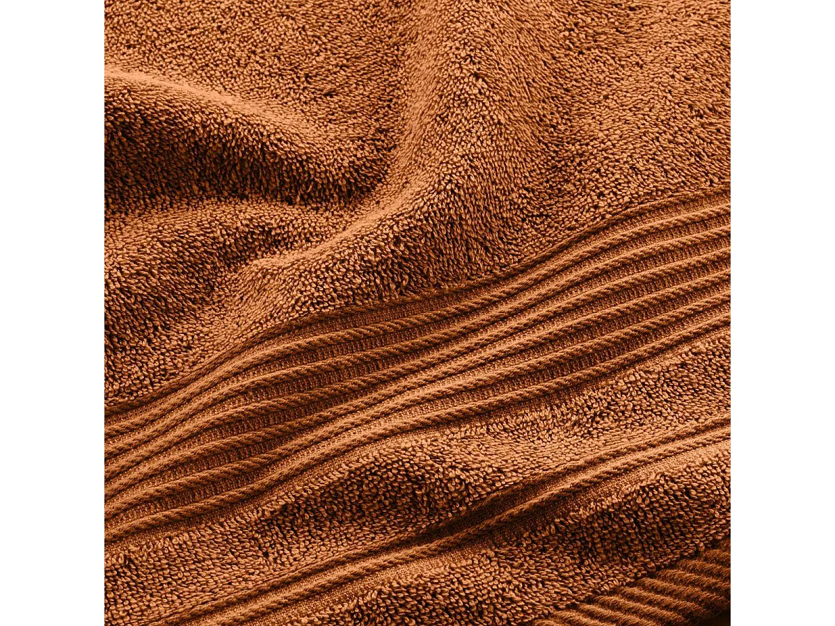 Serviette de Toilette "Tendresse " 50x90cm Caramel