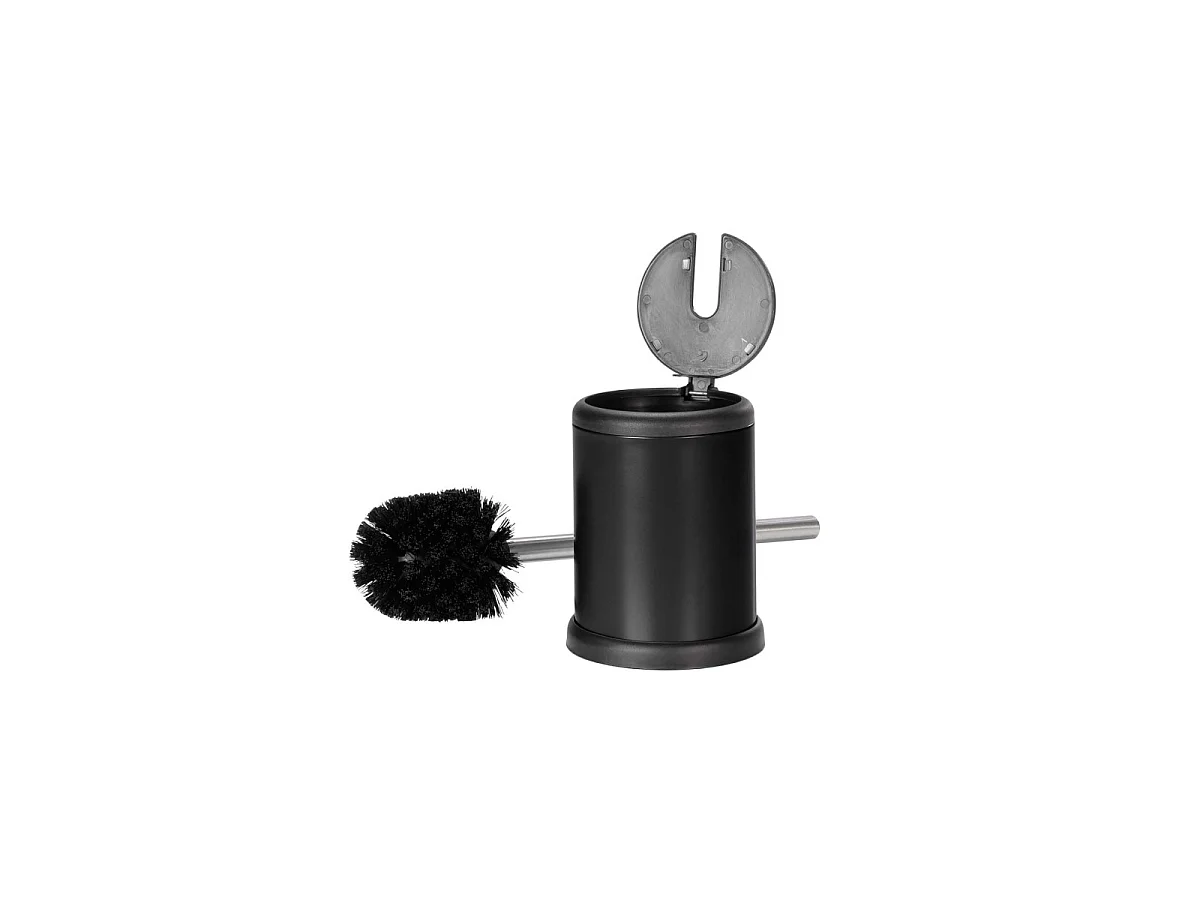 Brosse WC en Métal "Matteis" 38cm Noir