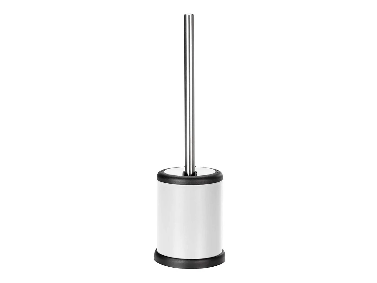Brosse WC en Métal "Matteis" 38cm Blanc