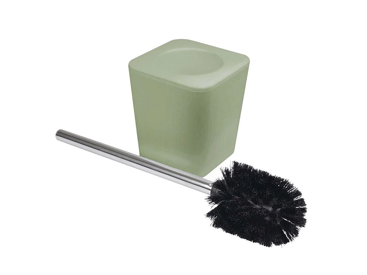 Brosse WC Soft Touch "Vitamine" 38cm Sauge