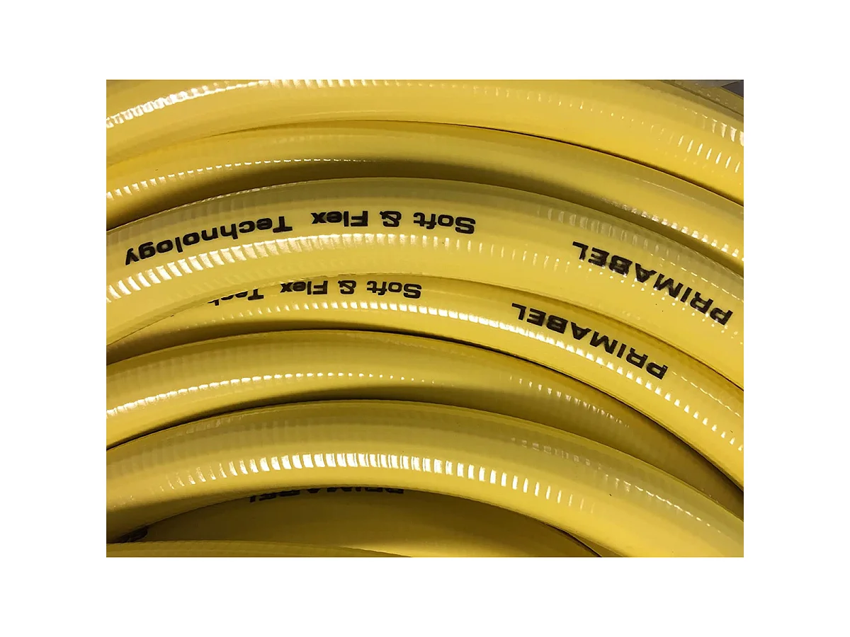 Tricoflex Tuyau d'arrosage souple multicouche d25 mm x 50 m - jaune - 194271