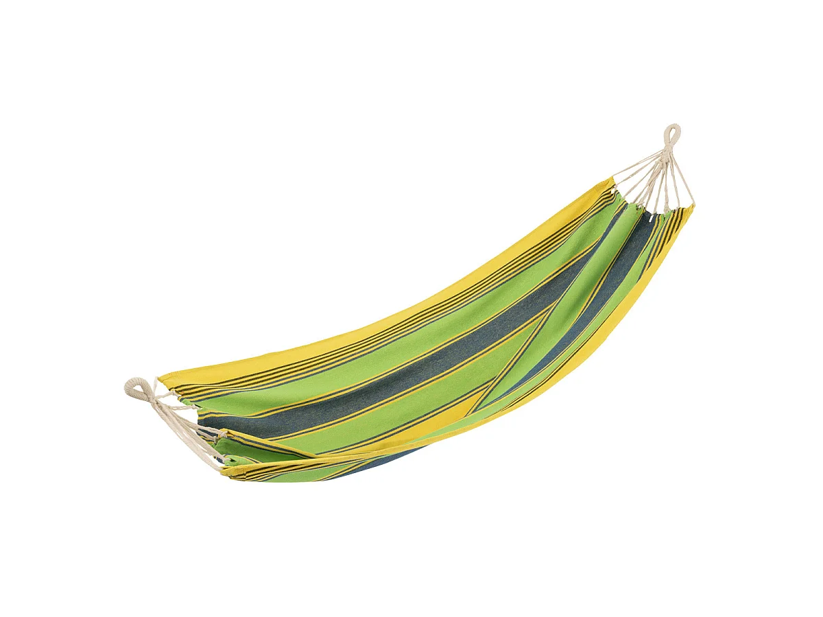 Hamac en Tissu "Rayures" 200cm Vert