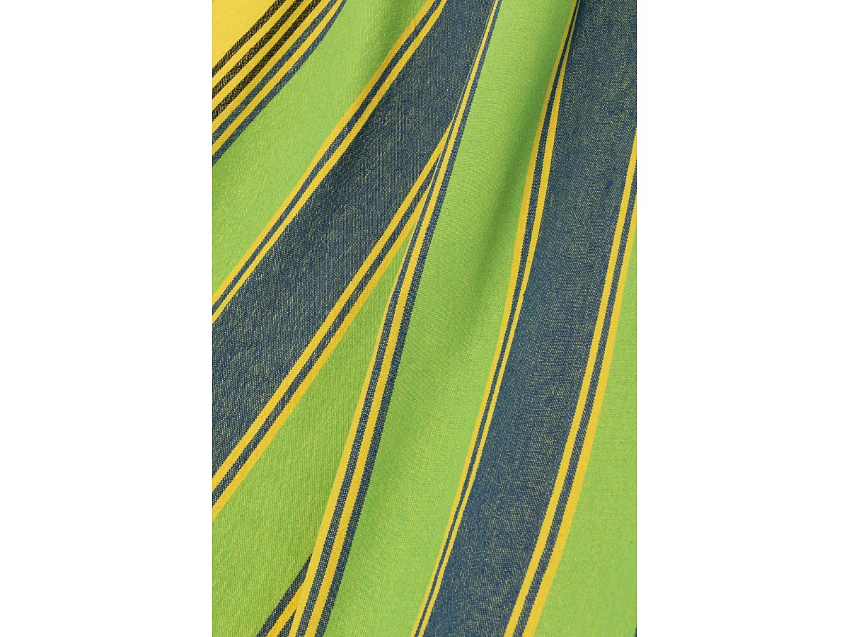 Hamac en Tissu "Rayures" 200cm Vert