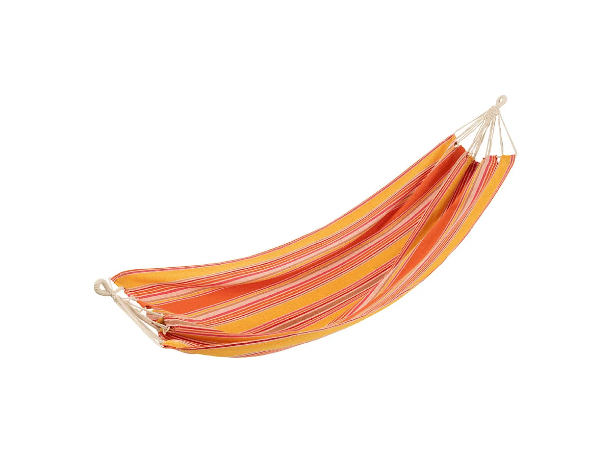 Hamac en Tissu "Rayures" 200cm Orange