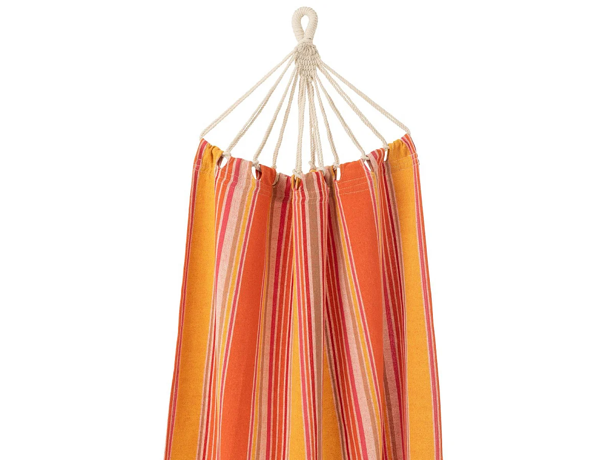 Hamac en Tissu "Rayures" 200cm Orange