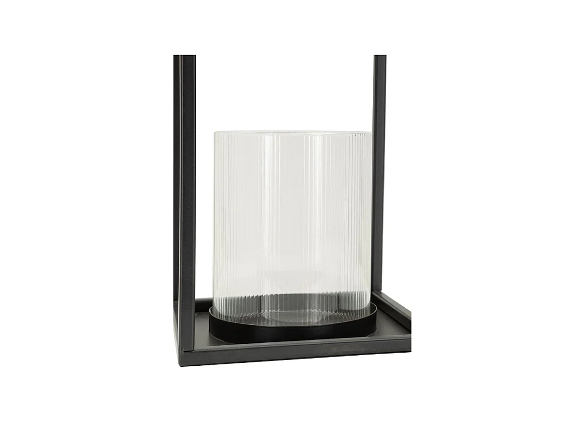 Lanterne en Métal "Simply Open" 31cm Noir