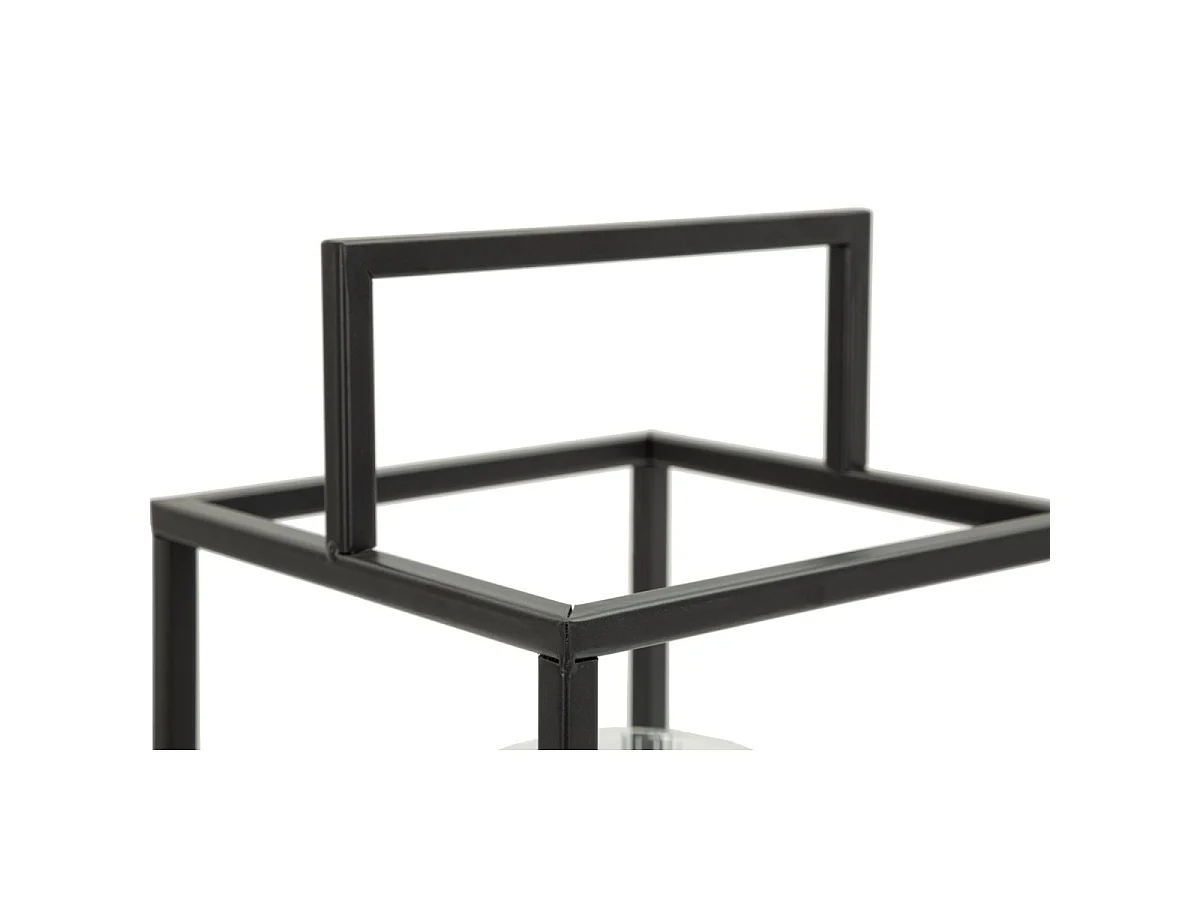 Lanterne en Métal "Simply Open" 31cm Noir