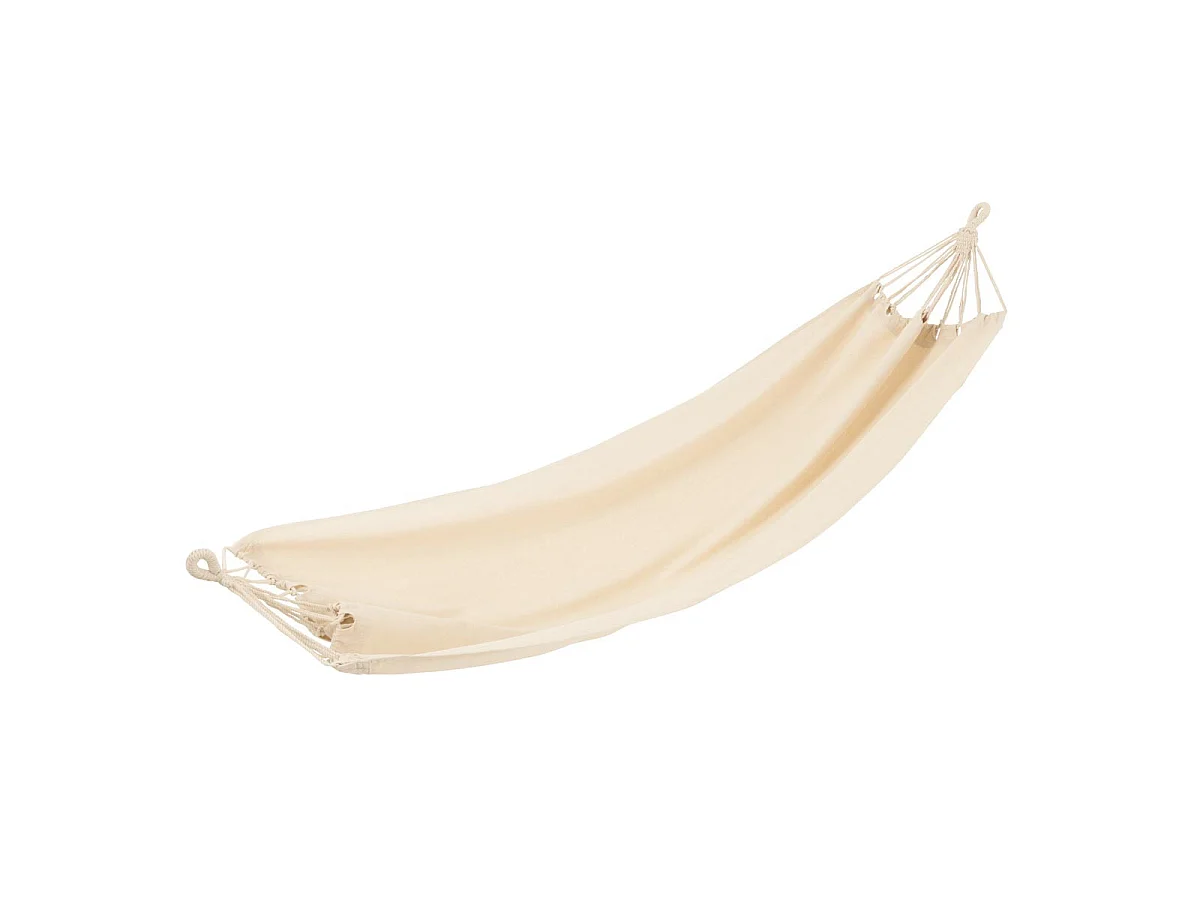 Hamac en Tissu "Uni" 200cm Beige Clair