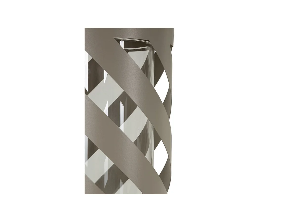 Lanterne en Métal "Twist Saturn" 43cm Taupe