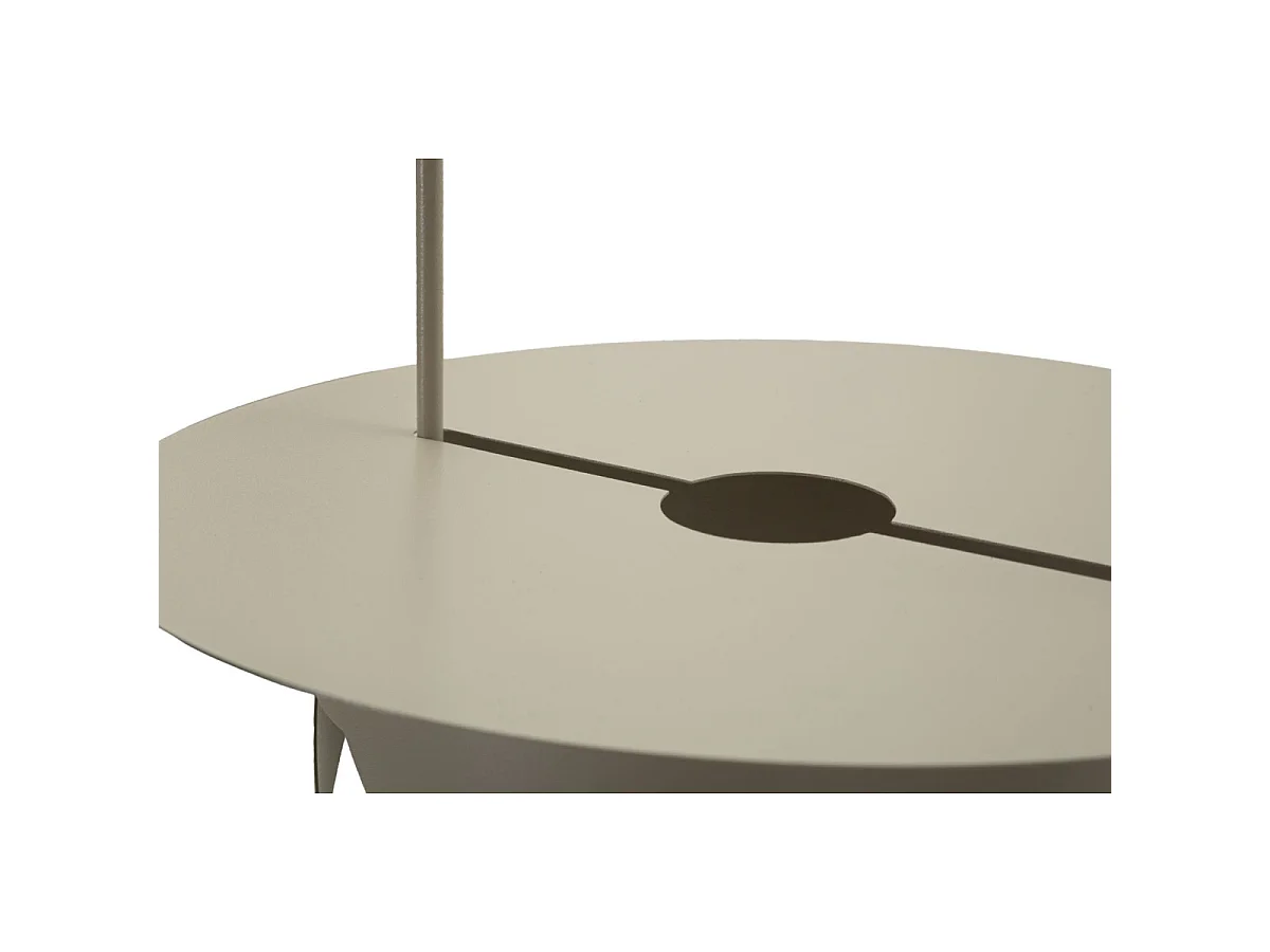 Lanterne en Métal "Twist Saturn" 43cm Taupe