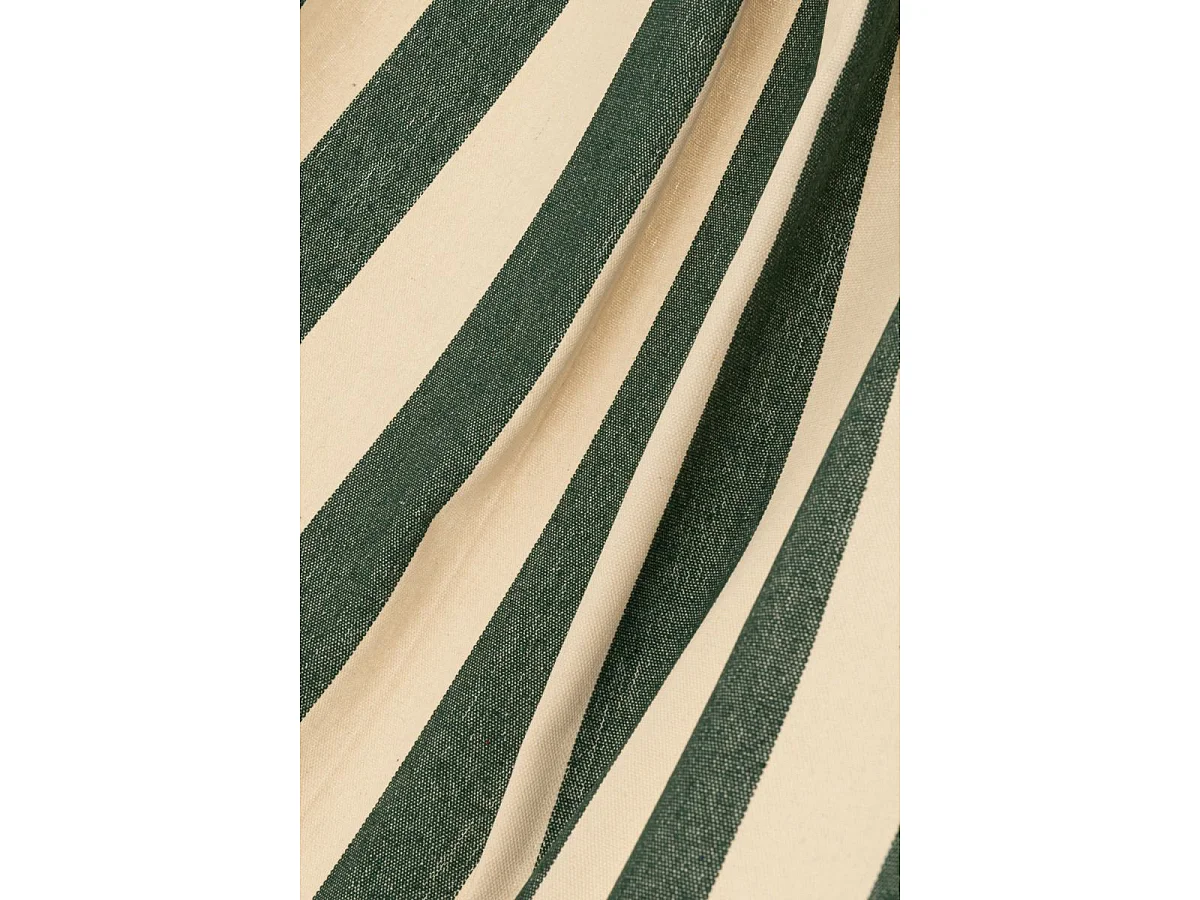 Hamac en Tissu "Grandes Rayures" 200cm Vert Foncé