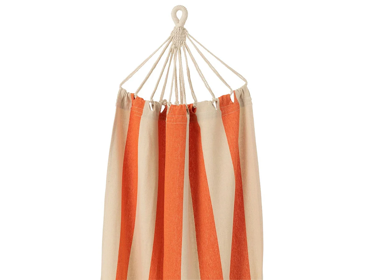 Hamac en Tissu "Grandes Rayures" 200cm Orange