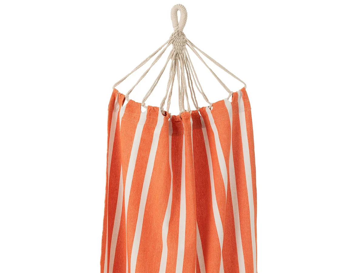 Hamac en Tissu "Petites Rayures" 200cm Orange