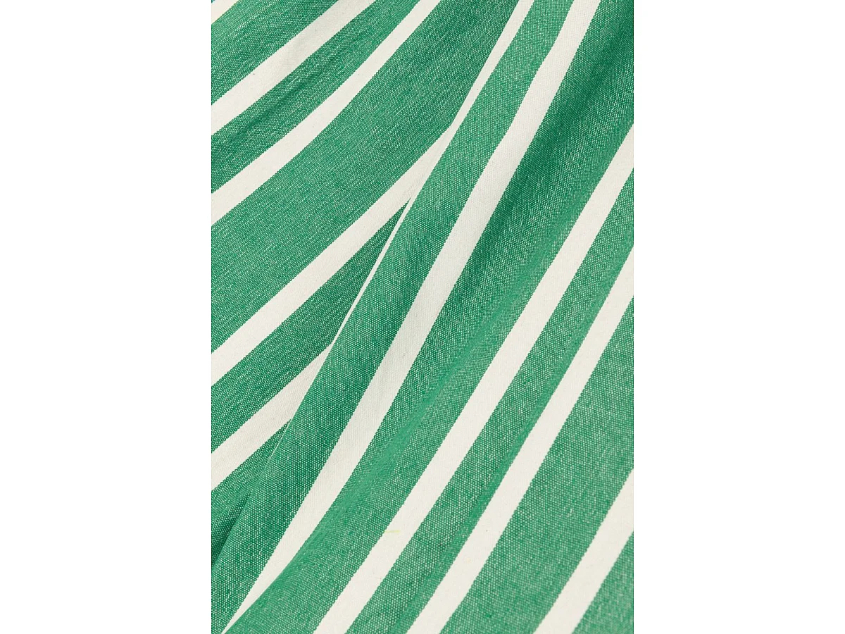 Hamac en Tissu "Petites Rayures" 200cm Vert Foncé