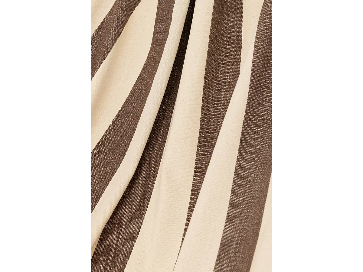 Hamac en Tissu "Grandes Rayures" 200cm Marron