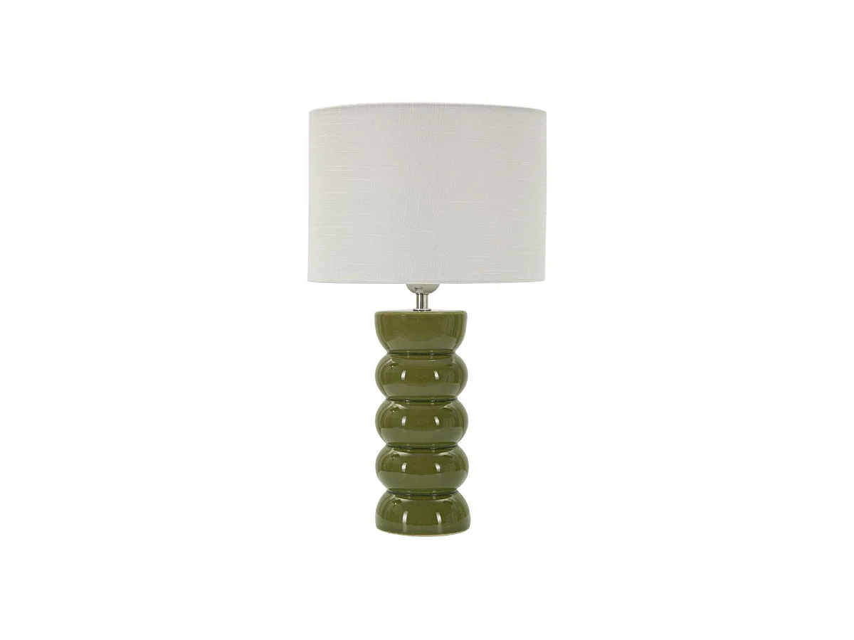 Lampe à Poser en Céramique "Torr" 46cm Vert