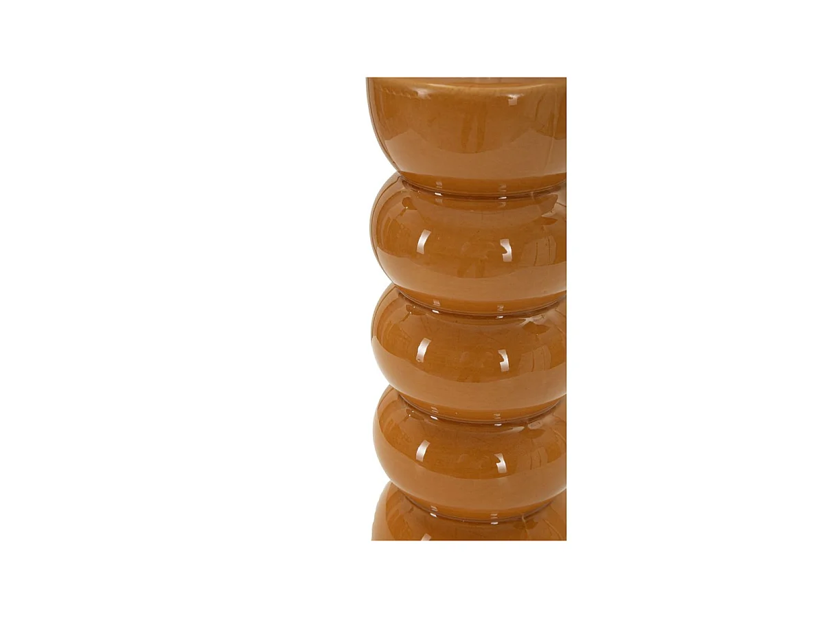 Lampe à Poser en Céramique "Torr" 46cm Moutarde
