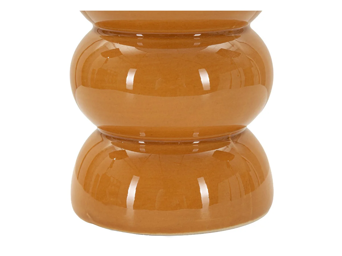 Lampe à Poser en Céramique "Torr" 46cm Moutarde