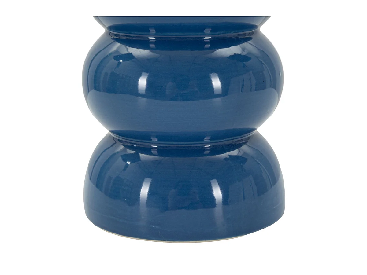 Lampe à Poser en Céramique "Torr" 46cm Bleu