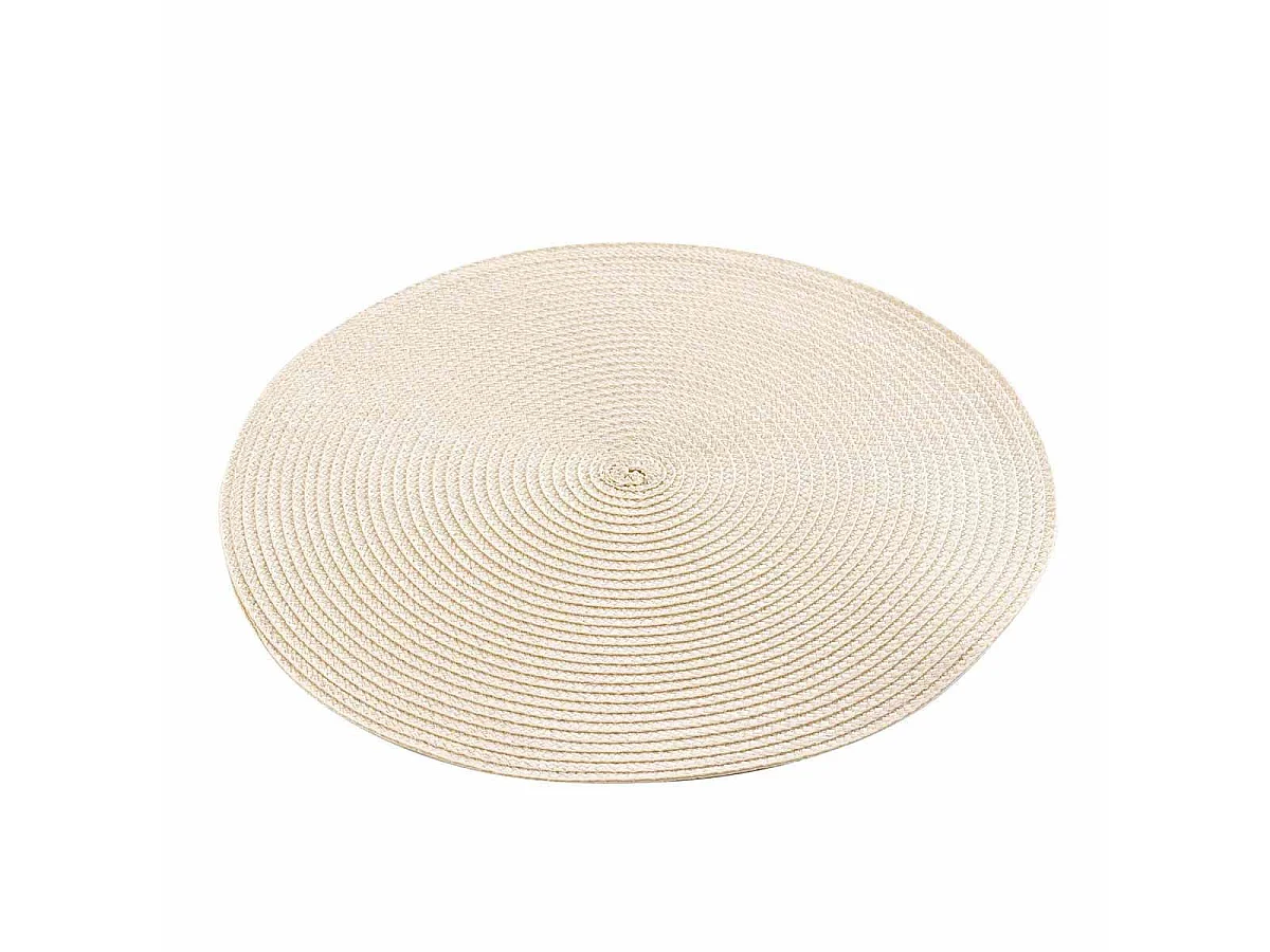 Set de Table Uni "Zebulon" 35cm Naturel