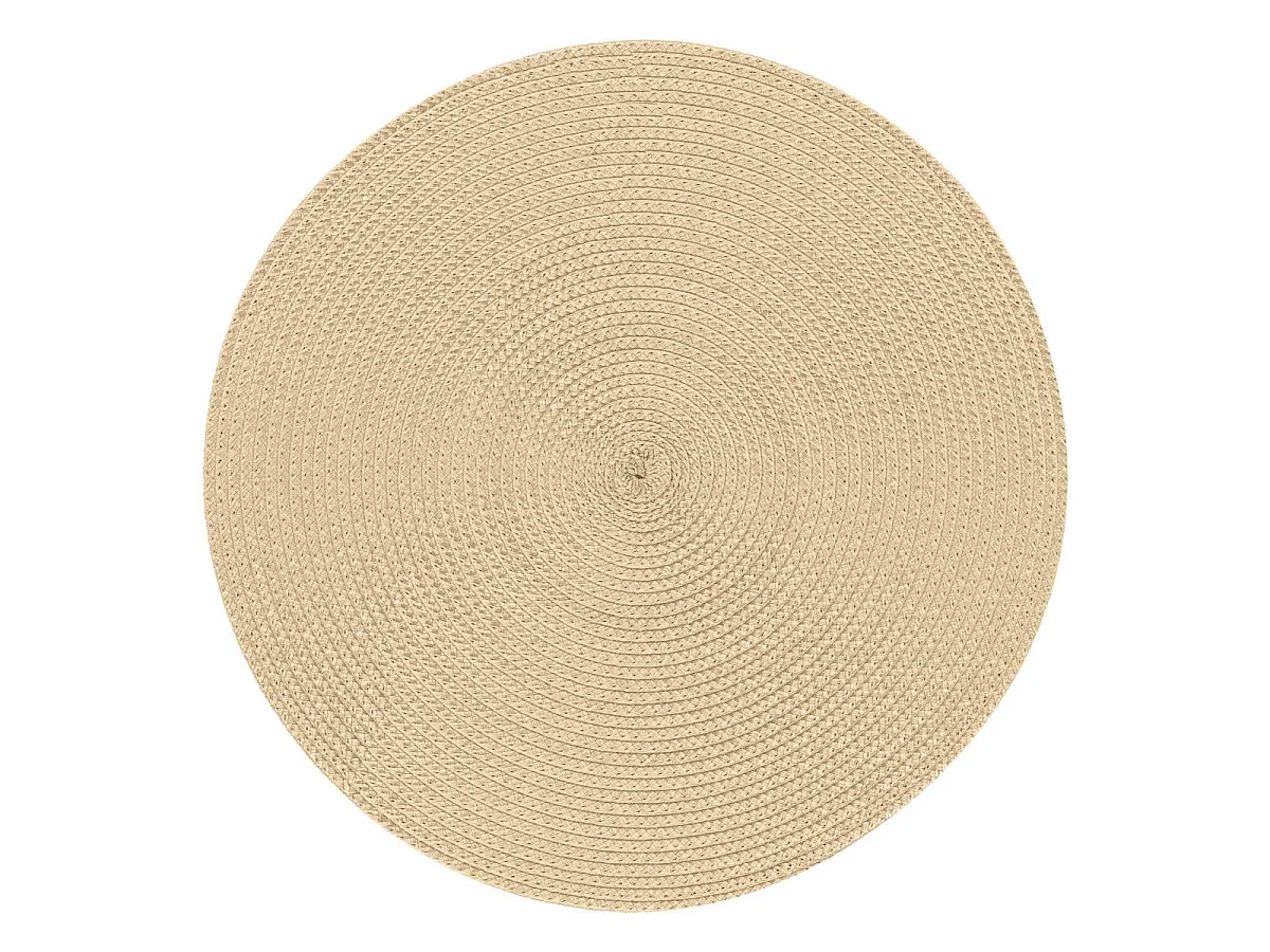 Set de Table Uni "Zebulon" 35cm Beige Lin