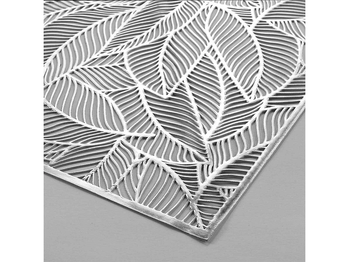 Set de Table Ajouré "Orphée" 30x45cm Argent