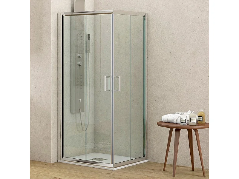 Box doccia angolo 80x80 altezza 180cm  K410 kamalu