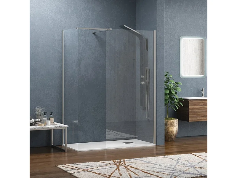 Doccia walk in 2 lati 70x90 altezza 200h | KW2000 kamalu