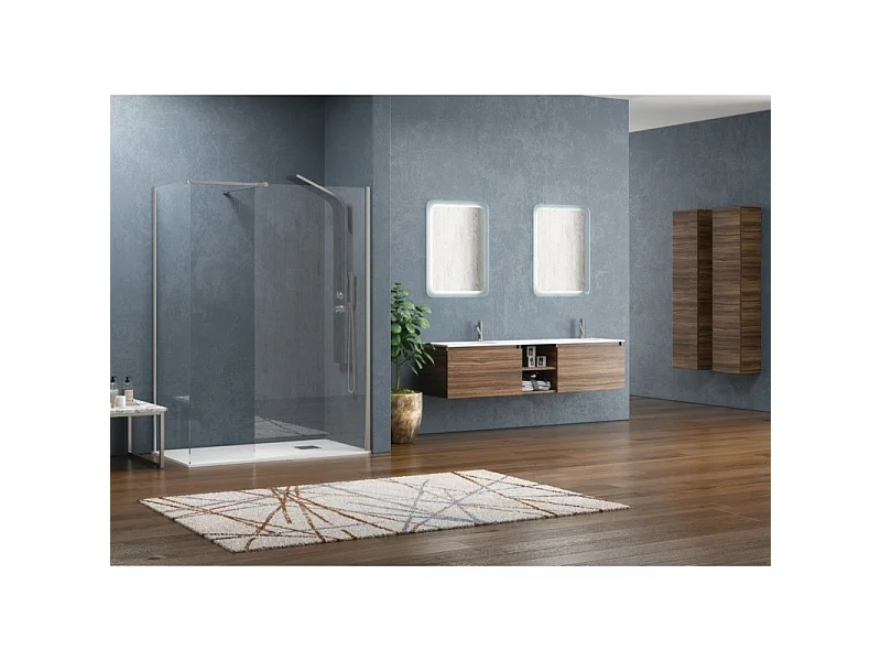 Doccia walk 2 lati 80x80 altezza 200h | KW2000 kamalu