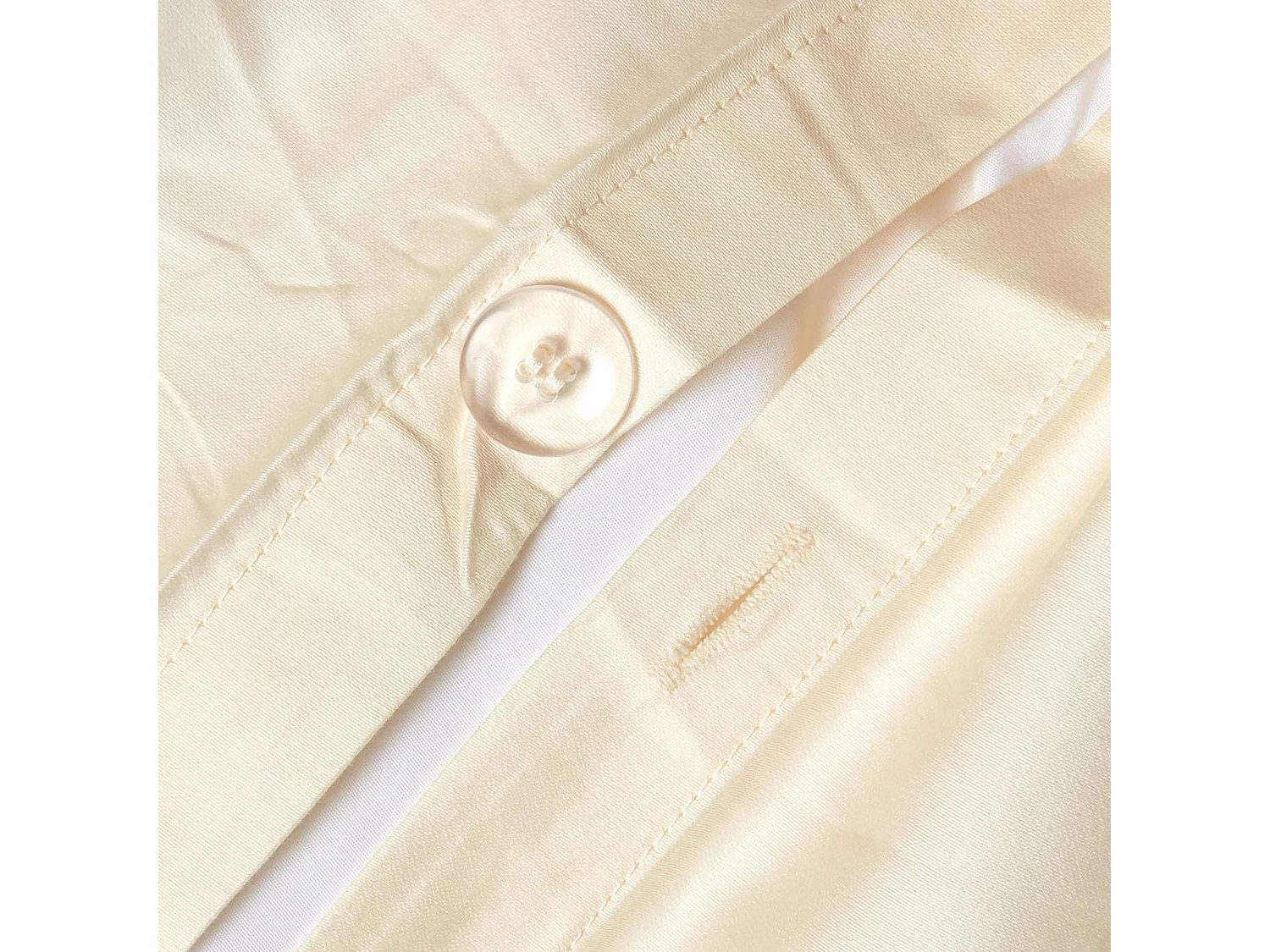 Homescapes Cream Organic Cotton Cot Bed Duvet Cover Set 400 Thread Count